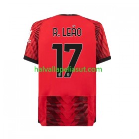 Jalkapallo Pelipaidat/Peliasut AC Milan Rafael Leao 17 Kotipaita 2023-2024 Lyhythihainen
